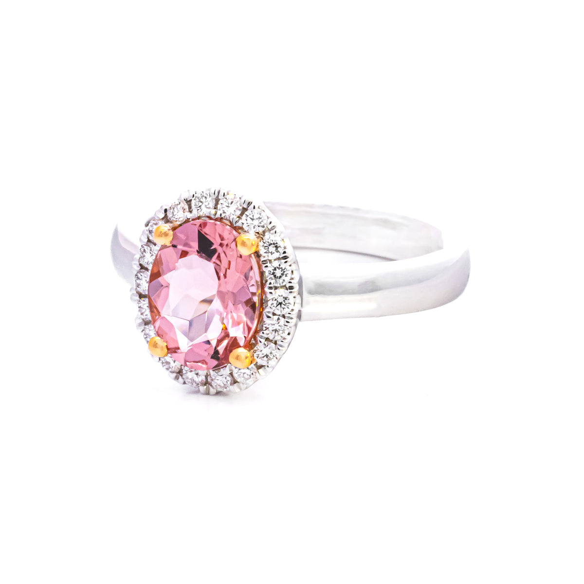 Morganite Dreams morganite and diamond ring, NY2K Jewellers, Maroochydore (view 2)