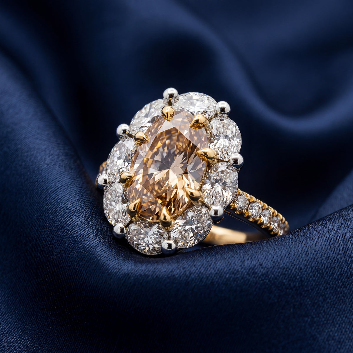 Handcrafted "Dunes" bespoke gold ring — NY2K Jewellers Cotton Tree Maroochydore