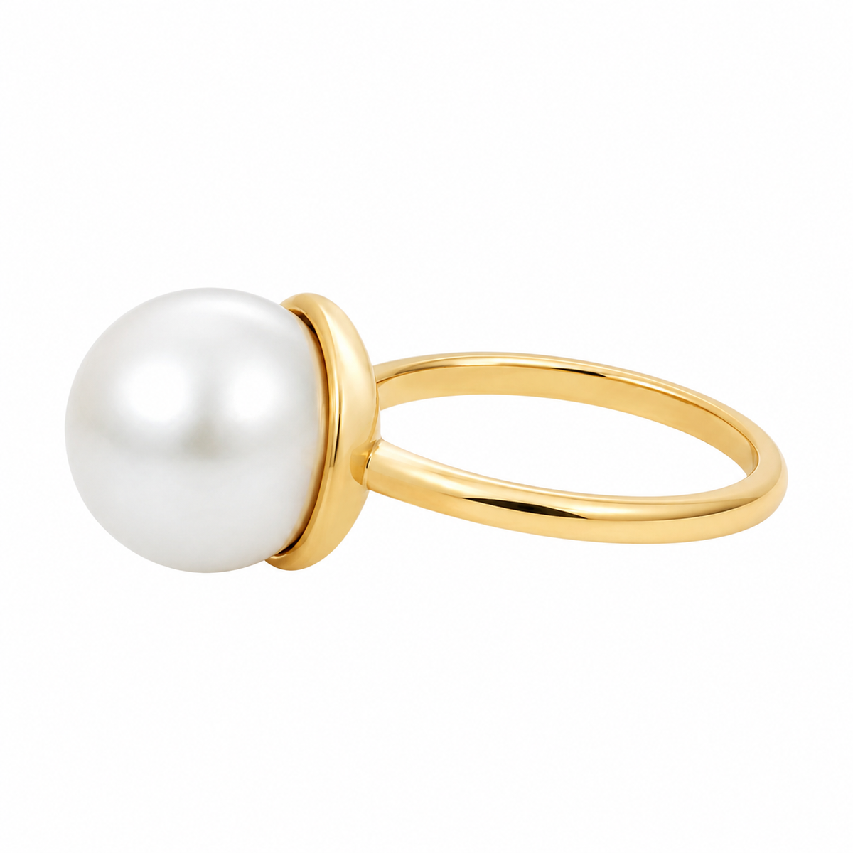HANDCRAFTED 11MM SOUTH SEA PEARL RING