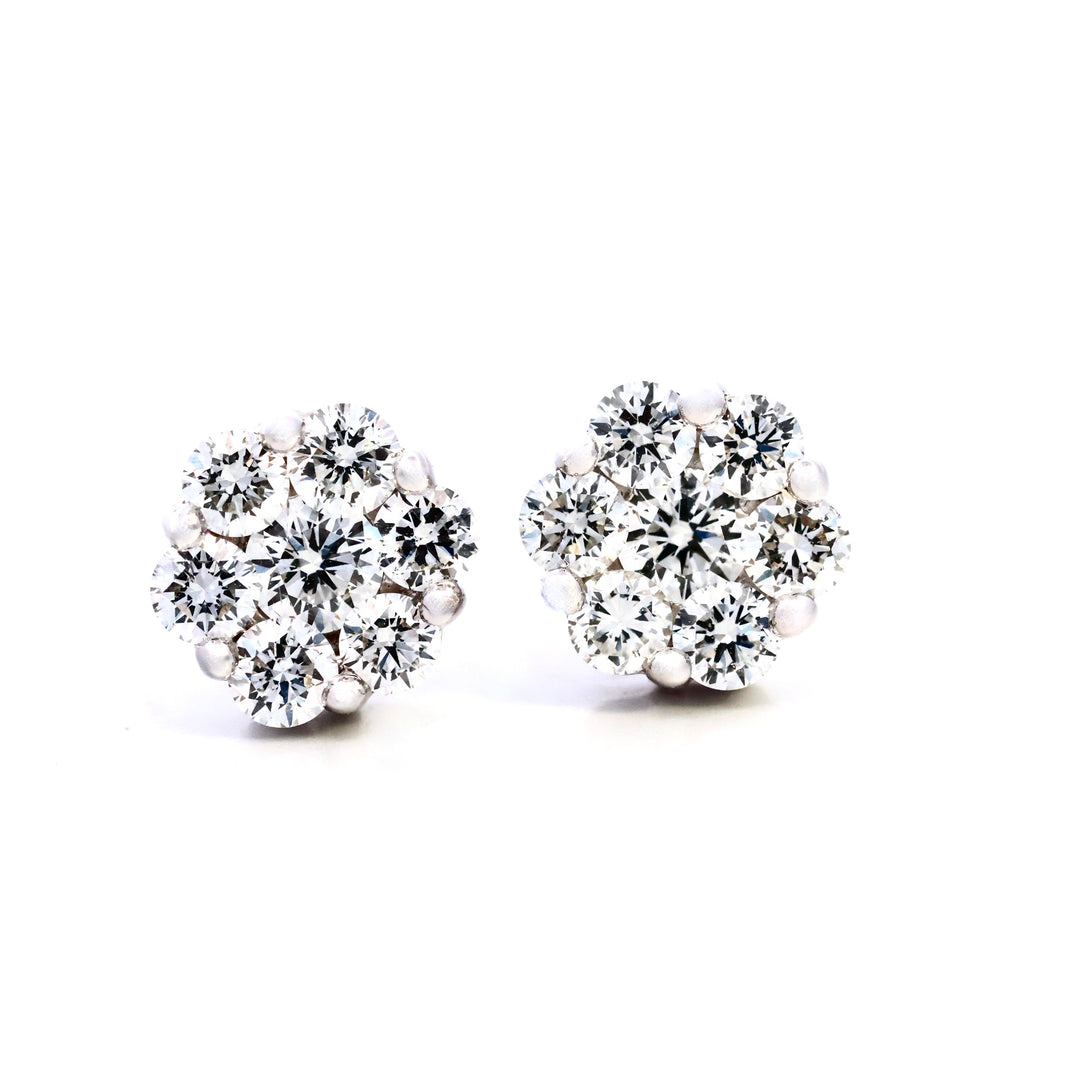 "SIETE" DIAMOND EARRINGS