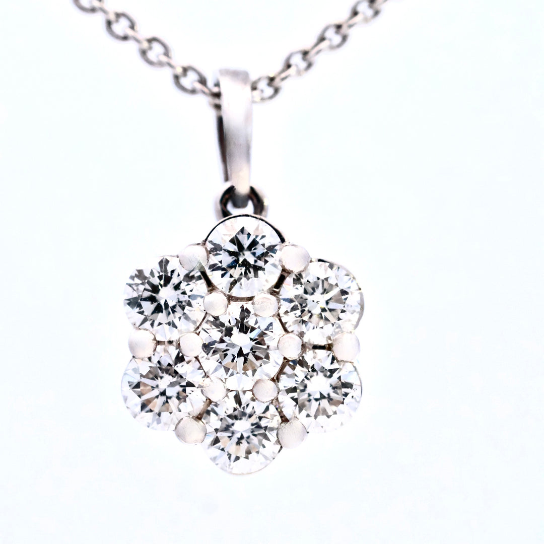 "SETTE" DIAMOND PENDANT