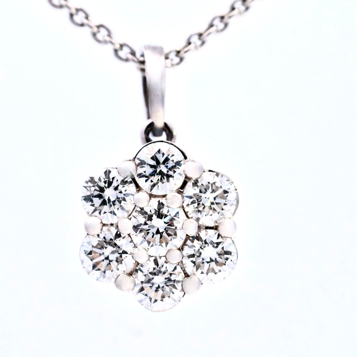 "SETTE" DIAMOND PENDANT