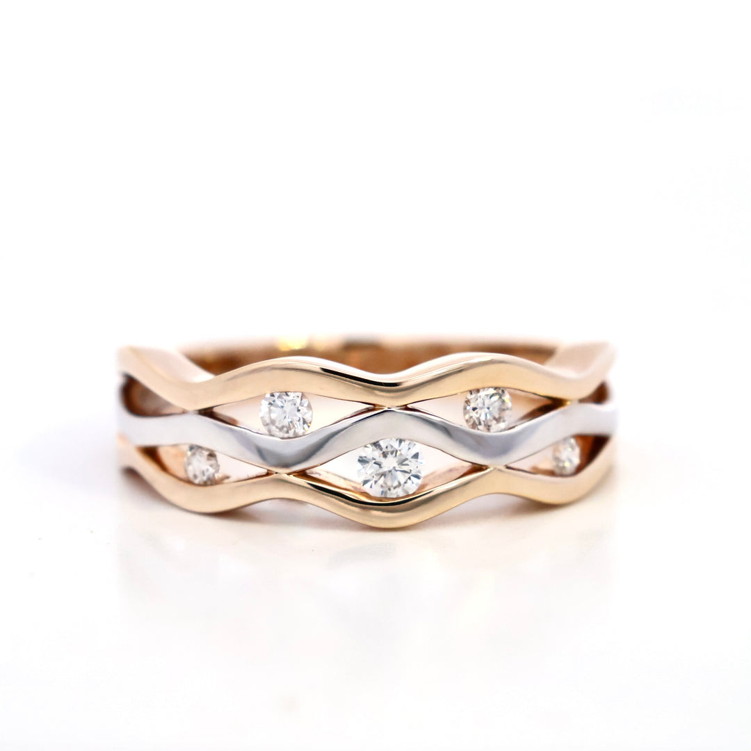 "WAVE" RING
