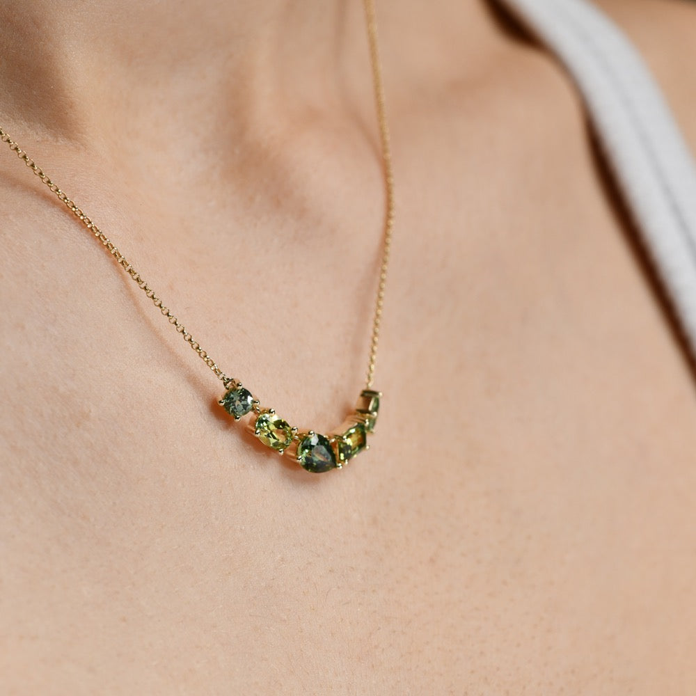 SAPPHIRE NECKLACE - MILEY