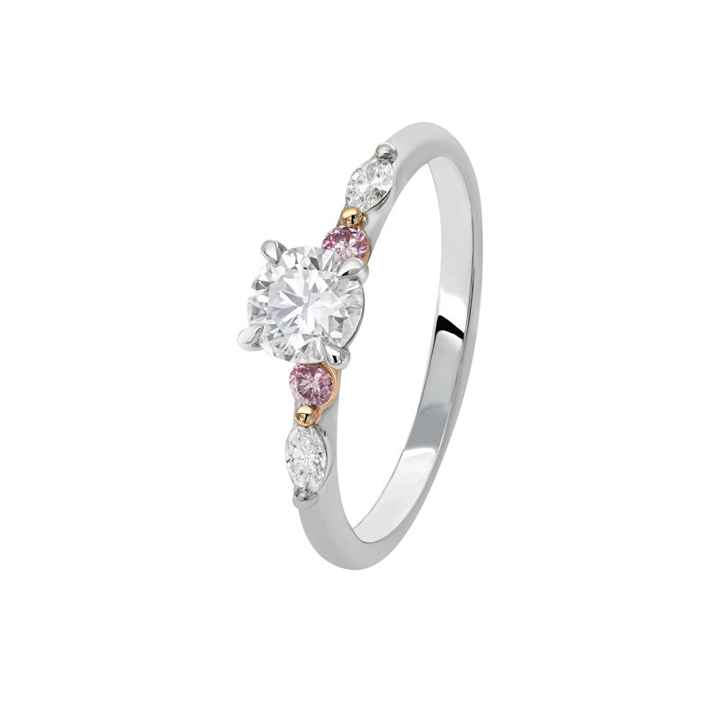 ARGYLE PINK DIAMOND ENGAGEMENT/DRESS RING - MARINA