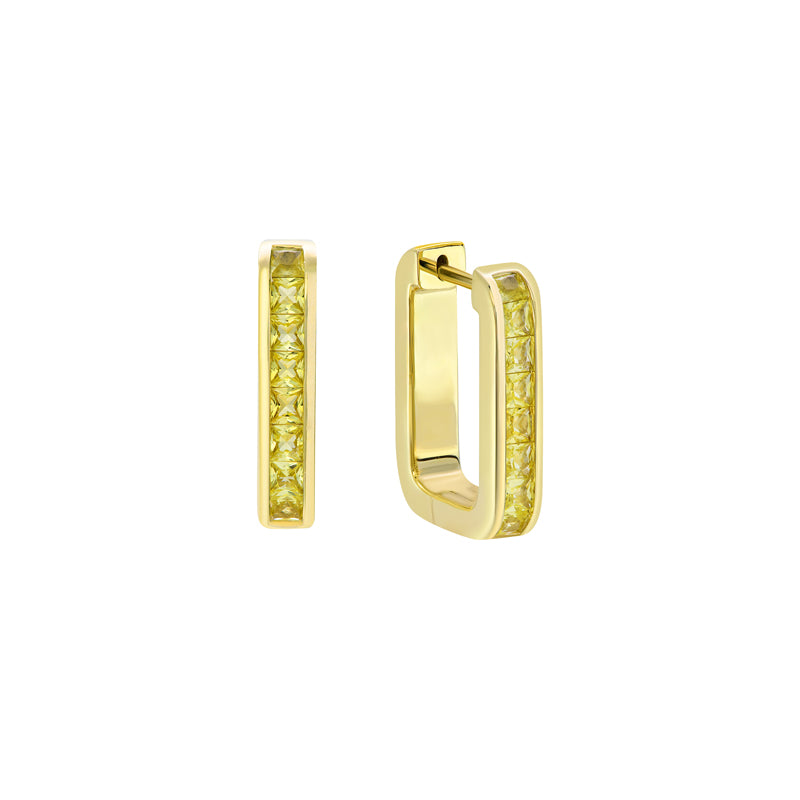YELLOW SAPPHIRE EARRINGS - JULES