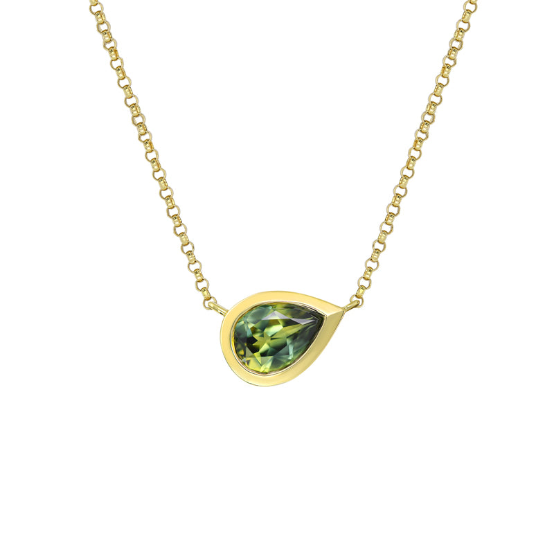 PARTI SAPPHIRE NECKLACE - ADELE