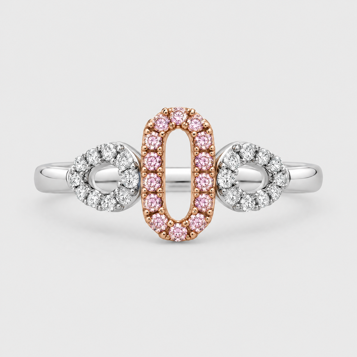 Argyle Pink Diamond Ring - Amaya, front view