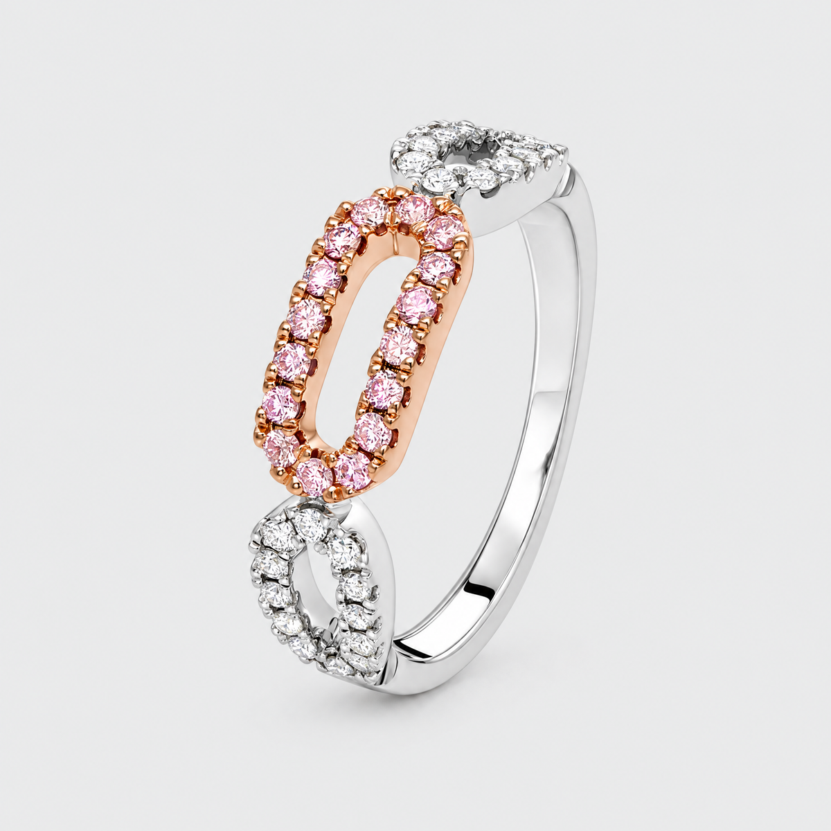 Argyle Pink Diamond Ring - Amaya, front view