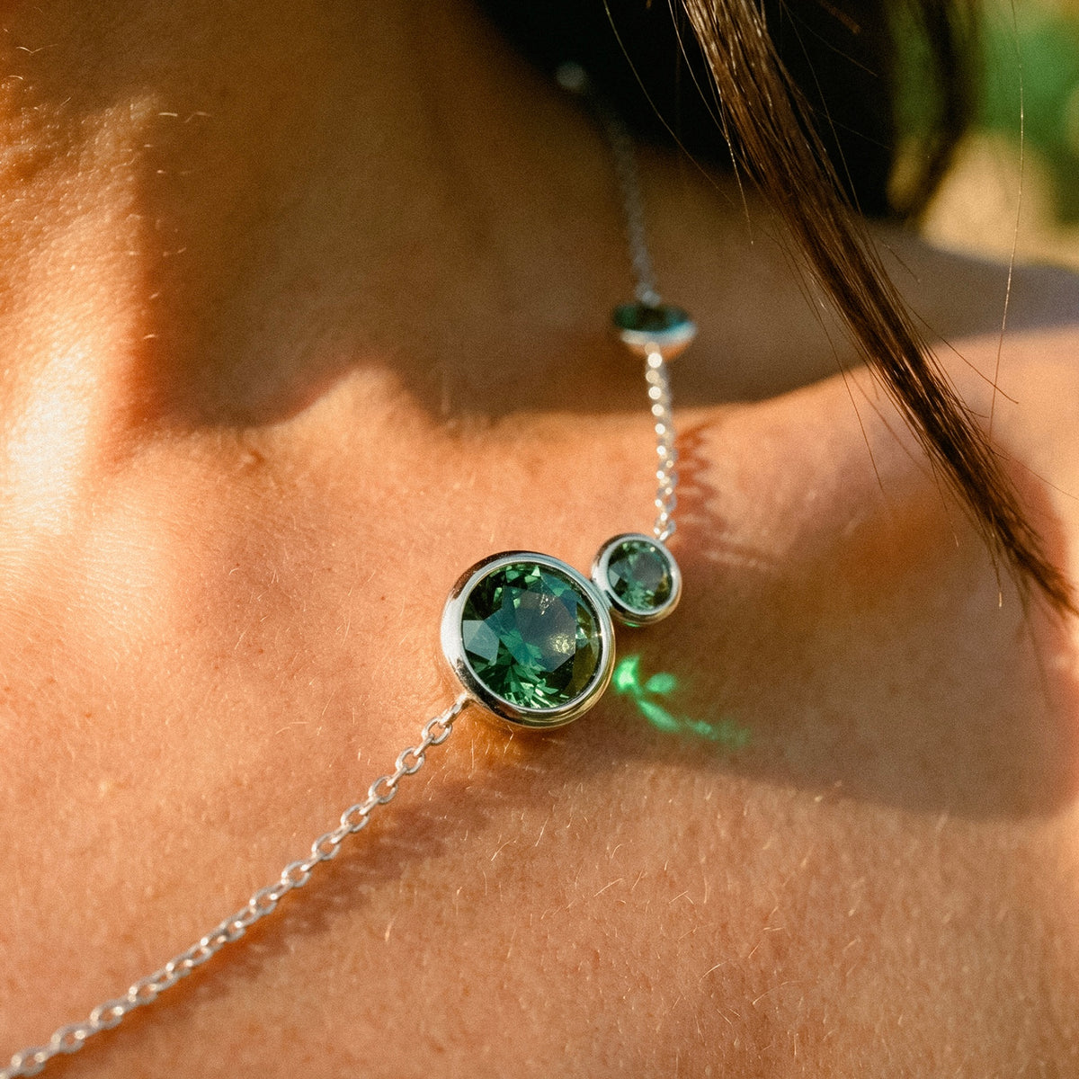 SAPPHIRE NECKLET - BOLLA