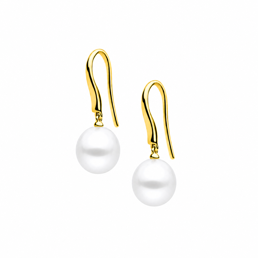 "AUTORE" ORO SOUTH SEA PEARL EARRINGS