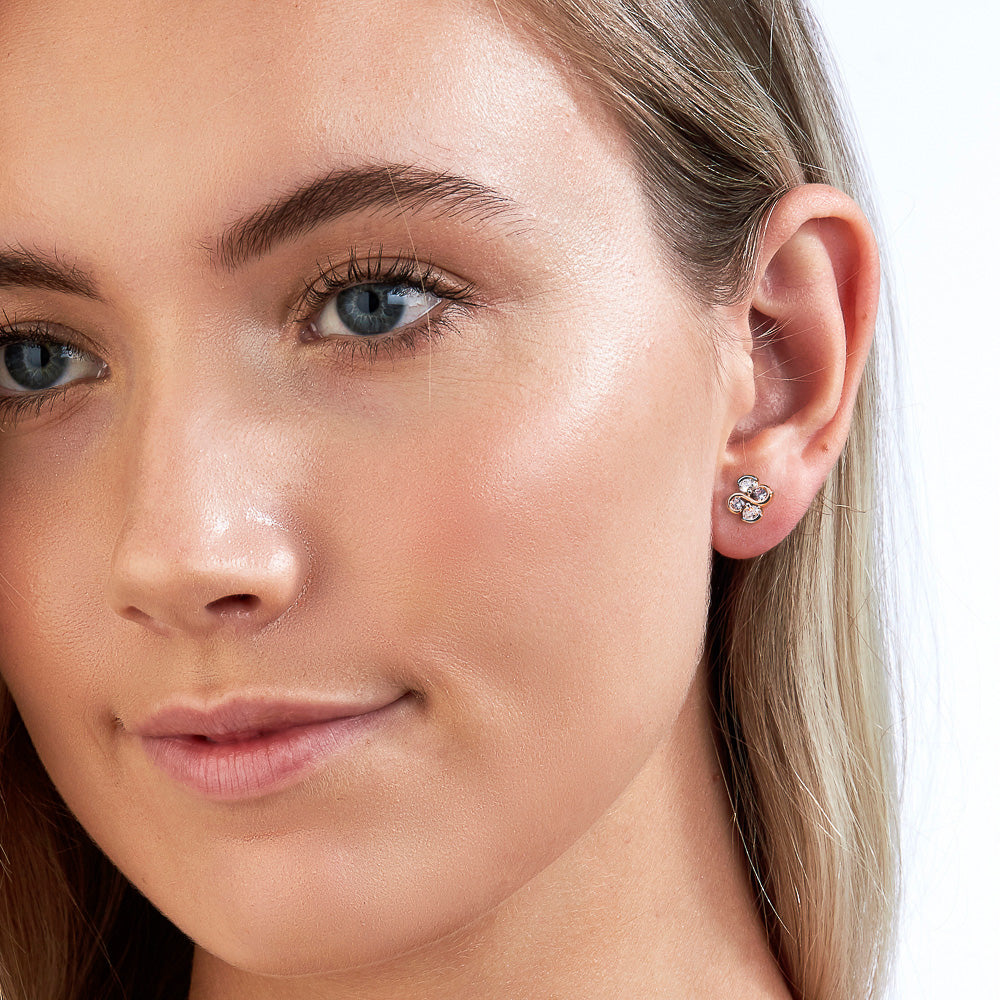 ARGYLE PINK DIAMOND EARRINGS - BROOKE