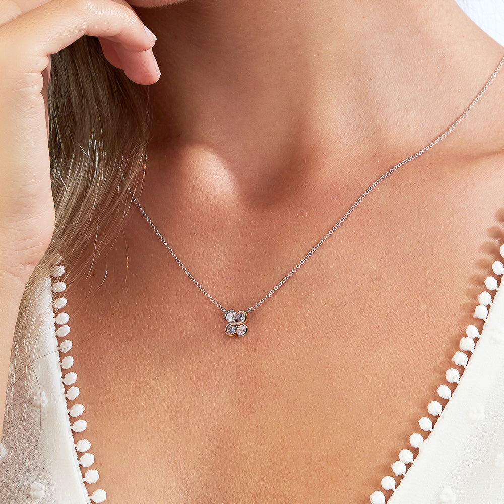 ARGYLE PINK DIAMOND NECKLET - BROOKE