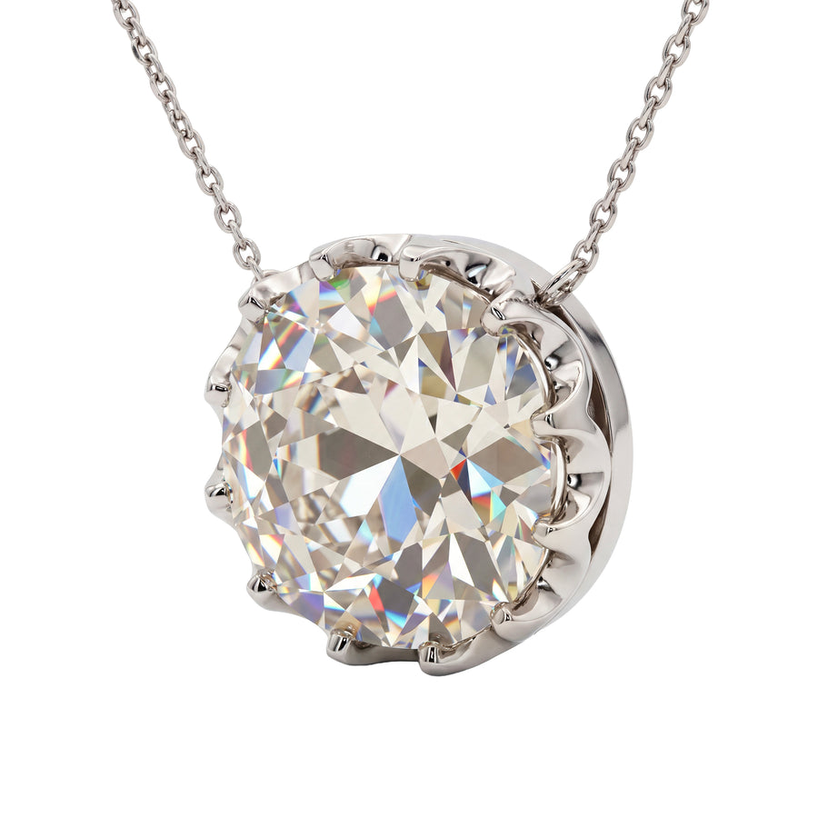 4.41CT SOLITAIRE DIAMOND PENDANT