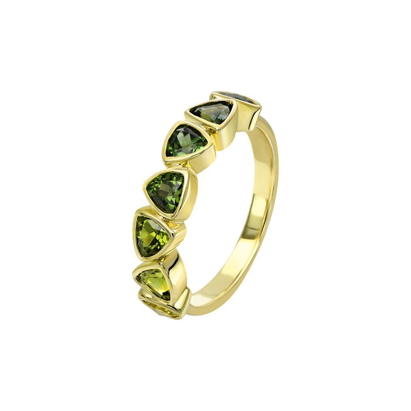 MULTI COLOURED SAPPHIRE RING - TIRZAH