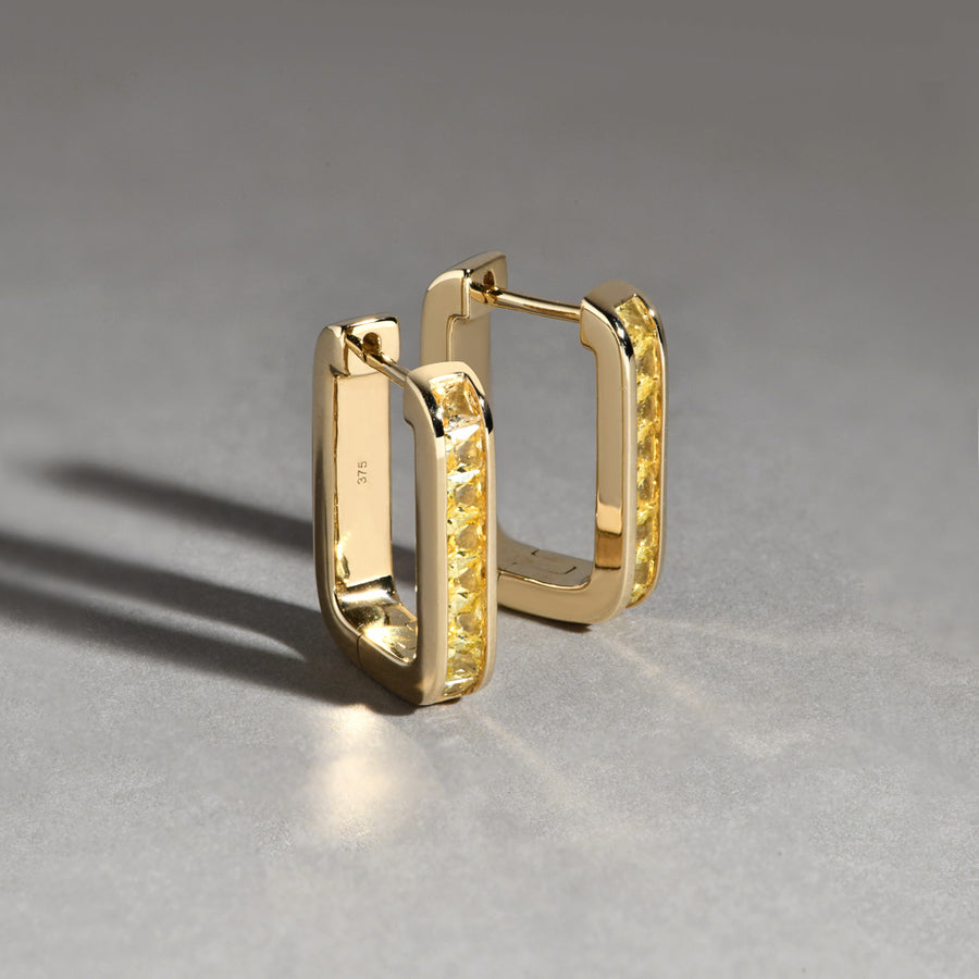 "JULES" SAPPHIRE EARRINGS
