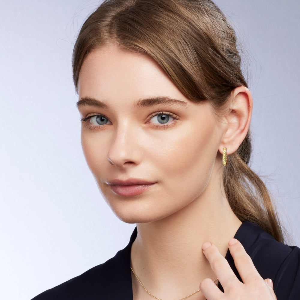 YELLOW SAPPHIRE EARRINGS - JULES