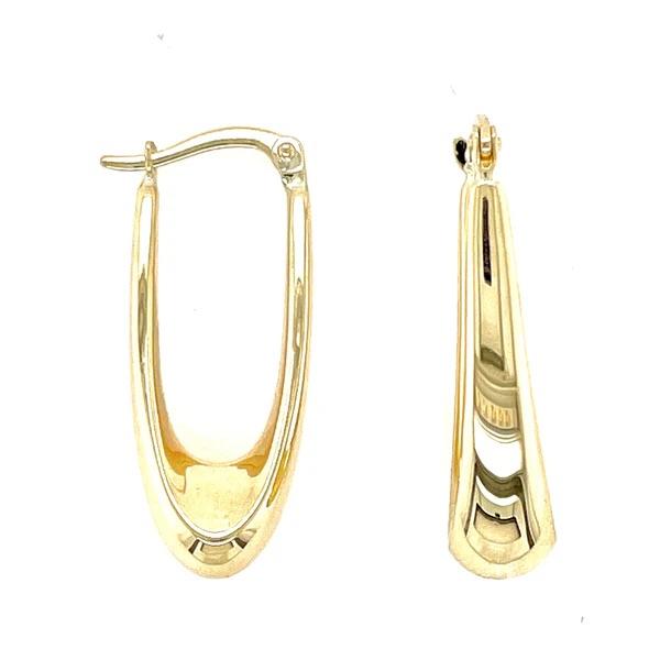 9CT GOLD HOOP EARRINGS