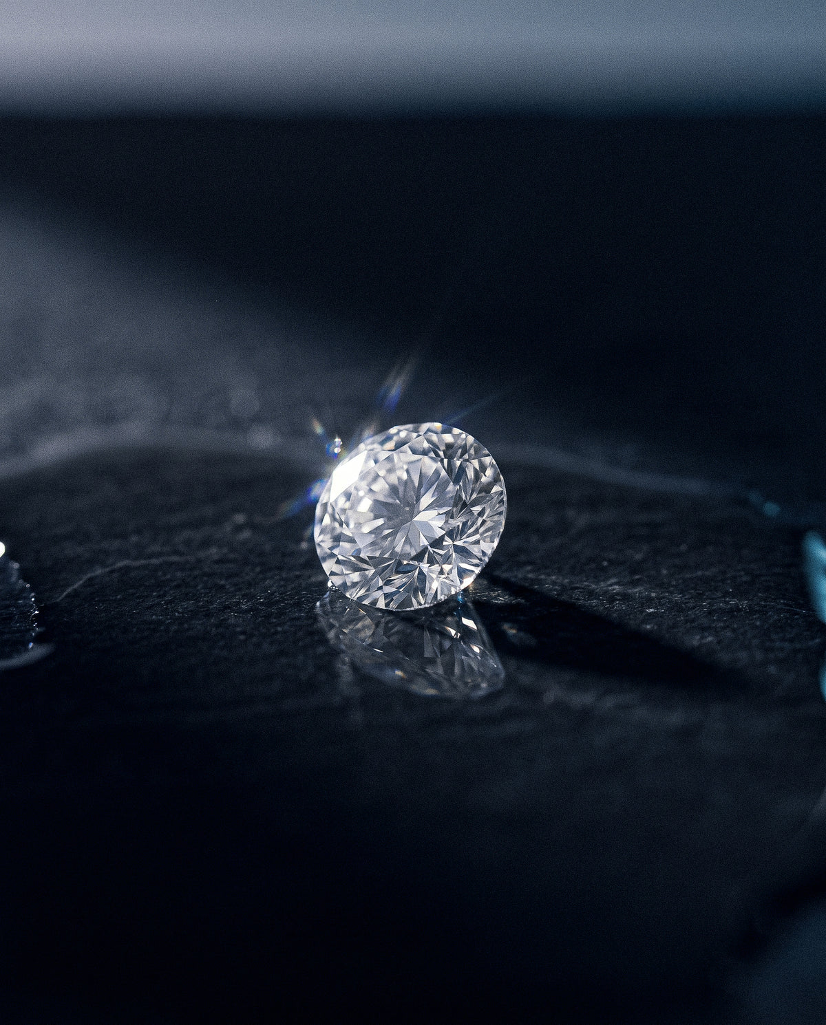 Natural earth-mined diamonds