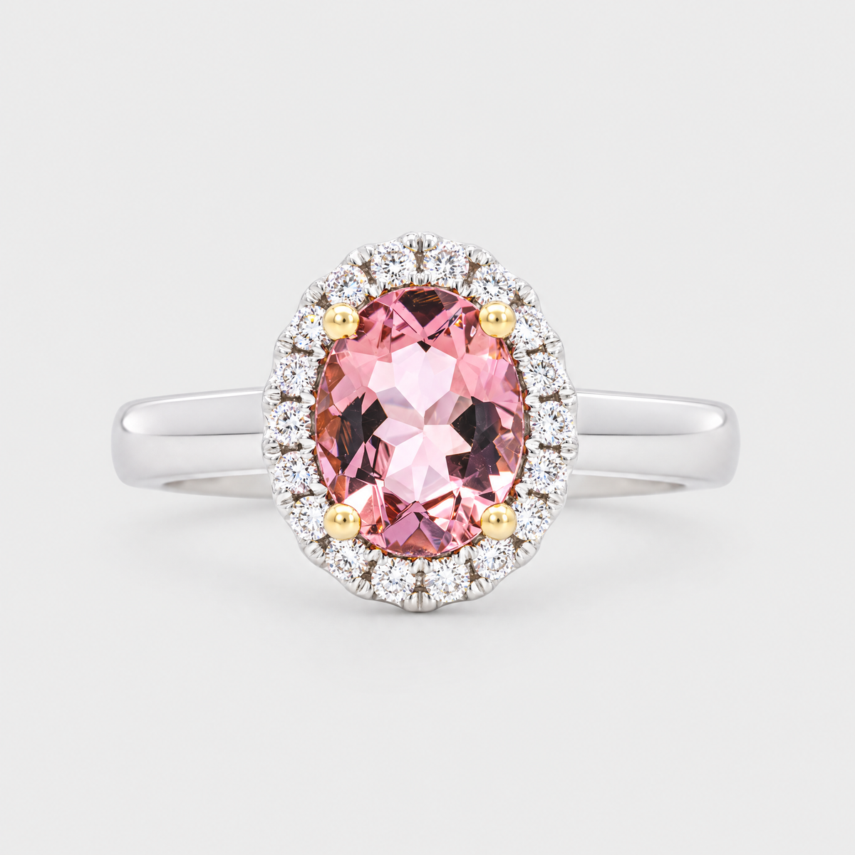 Morganite Dreams Ring, front view