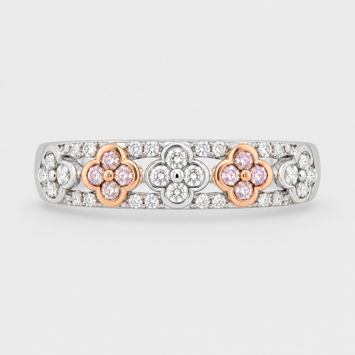 Argyle Pink Diamond Ring - Letitia, front view