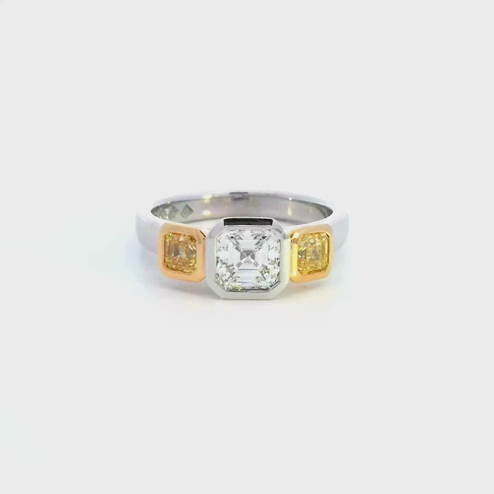 "LEMON CHIFFON" RING